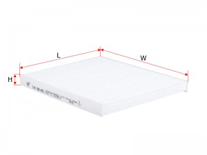 Фильтр салона HYUNDAI iX20/KIA VENGA CA28140 CA28140 SAKURA