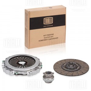 Комплект сцепления в сборе для автомобилей КамАЗ Euro-5 (OM457/ZF 16S2221) с муф FR 0709 TRIALLI