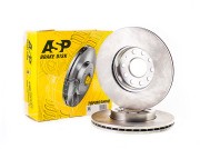 диск тормозной передний!\ Audi A3, Skoda Octavia, VW Golf 1.6-2.0TDi 03> 410203 ASP MENSAN