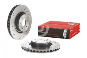 ДИСК ТОРМОЗНОЙ MERCEDES-BENZ S-CLASS (W221) S 400 Hybrid (221.095, 221.195) 2009 09.A732.11 BREMBO