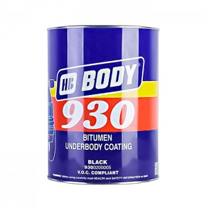 Антикор для наружных поверхностей каучук черный 5л 930 BODY 9300200005 HB BODY