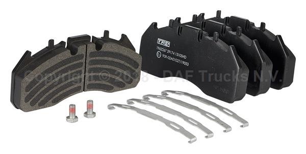 Колодки тормозные (M2629174) Meritor Elsa (21496550).2 Volvo FE/FM/FH RVI Magnum 1962267 DAF TRP