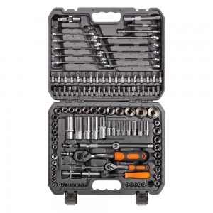 Набор инструментов универсальный 125 предметов, пласт.кейс (AT-125-40) AT-125-40 AIRLINE