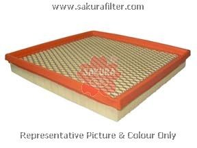 Фильтр воздушный CHEVROLET CRUZE 1.6/1.8/OPEL ASTRA J 1.4/1.6 A65430 A65430 SAKURA