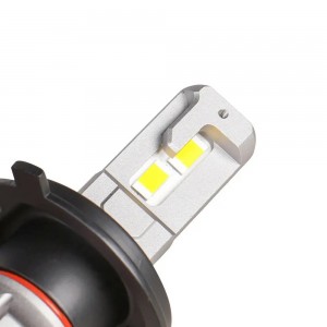 Лампa светодиод. H4, 12/24В, 50Вт, 3000К (Желтый), 9200Лм, для линз. оптики, 2 ш AEAR214 AIRLINE