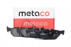 Колодки тормозные задние дисковые к-кт 3010062 METACO