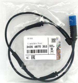 Датчик износа тормозных накладок Пд BMW 34 35 6 870 353 34 35 6 870 353 BMW