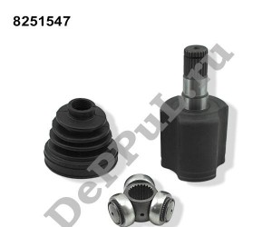 Шрус внутренний правый DE1547RVV DE1547RVV DEPPUL