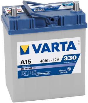 аккумуляторная батарея! BLUE DYNAMIC 14.7/13.1 +слева 40Ah 330A 187/127/227\ 540127033 VARTA