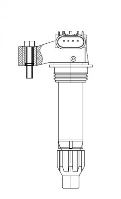 Катушка зажигания Chevrolet Captiva (06-),Opel Antara (06-) 3.0i,3.2i SC 0502 SC 0502 START VOLT