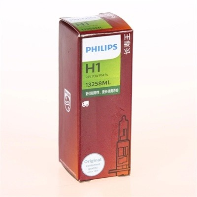 Лампа 24V H1 70W P14.5s Master Life PHILIPS 13258MLC1 PHILIPS