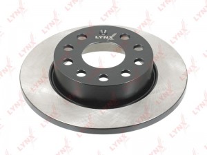 диск тормозной задн.! Skoda Octavia 04-13/Superb 08-15, VW Caddy III 04>/Golf V- BN-1193 LYNXAUTO