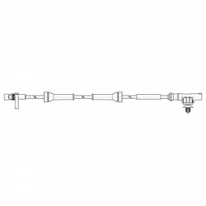Датчик ABS для а/м Sollers Atlant (22-)/JAC Sunray (20-) перед. лев./прав. (VS-A VSABS2123 START VOLT