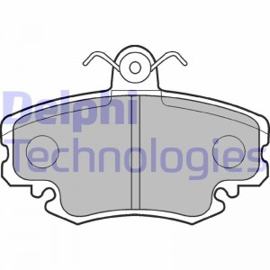 LP885 колодки дисковые п.\ Renault Megane 1.4/2.0/1.9D 96>/Logan 07> LP885 DELPHI