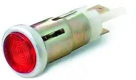 Фонарь контрольной лампы ГАЗ, УАЗ, ЗИЛ (красный) 12В 12000380301000 OSVAR