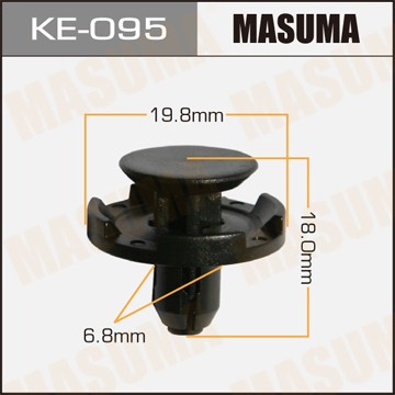 Пистон обивки универсальный MASUMA KE095 MASUMA
