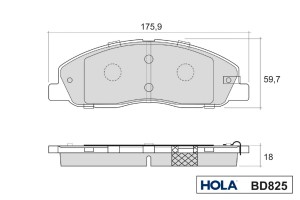 GAZ GAZEL NEXT (2013>) BD825 HOLA