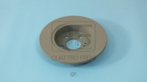 диск тормозной задний!\ MB W204/S204 1.8/2.1/2.5/3.0 07- QF01F00003 QUATTRO FRENI