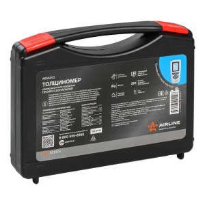 Толщиномер лакокрасочного покрытия 0-2000мкм в кейсе Pro AIRLINE AKAA002 AIRLINE