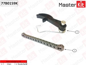 Комплект цепи ГРМ\ VAG CABB,CDHB,CJEE 12,12,2011- 77B0159K 77B0159K MASTER KIT