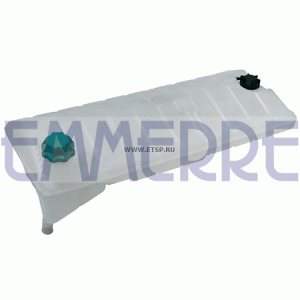 бачок расширительный ! радиатора 321x743x108 \ MAN F2000 906178 EMMERRE