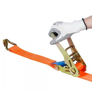 Стяжка крепления груза 5т 12м-50мм (полиэстер) с храповиком AIRLINE AS-T-12 AIRLINE
