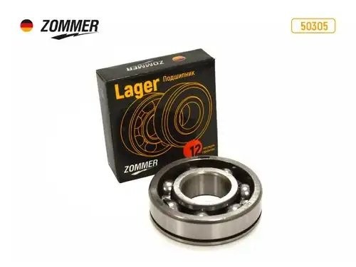 Подшипник 50305 вала промежуточного ГАЗель, ГАЗ Волга 2410, 3102, 3110 50305 ZOMMER