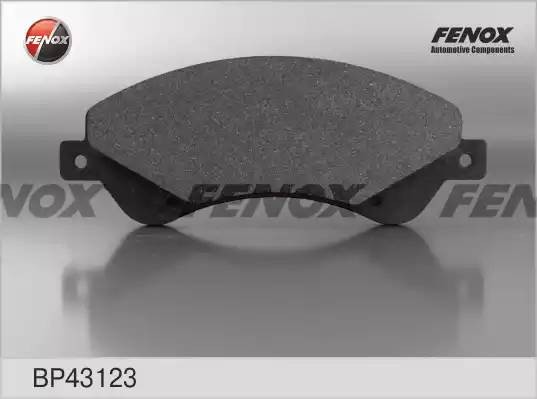 Колодки передние Ford Transit 06- 2.2TDCi, Transit Tourneo 2.2TDCi 07- BP43123 BP43123 FENOX