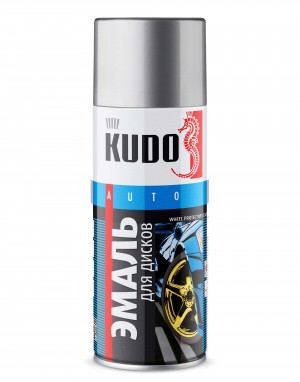 Краска для дисков алюминиевая 520мл KUDO KU-5201 KUDO