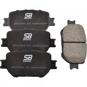 Колодки тормозные дисковые BP21550 BP21550 SB NAGAMOCHI