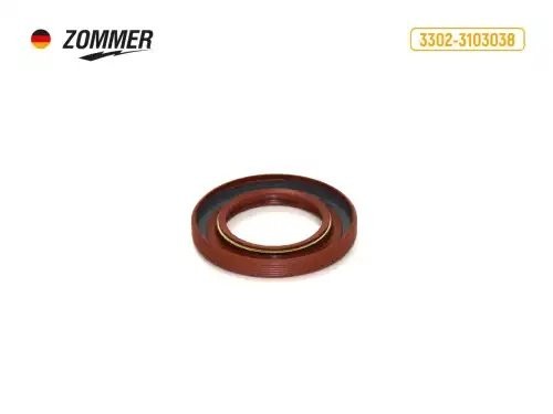Сальник ступицы ГАЗель передней (красный) 50*80*10 Z33023103038 ZOMMER
