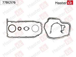 Комплект прокладок, блок-картер двигателя Opel ASTRA G  (T98) X 20 XEV 77BG576 77BG576 MASTER KIT