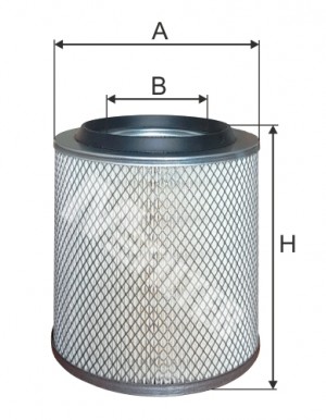 фильтр воздушный !H213 D165 d85 \DEUTZ FAHR A137 MFILTER AUTOMOTIVE FILTERS