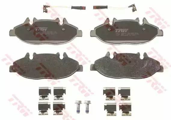 Колодки передние MERCEDES VITO, VANO (W639) GDB1600 GDB1600 TRW