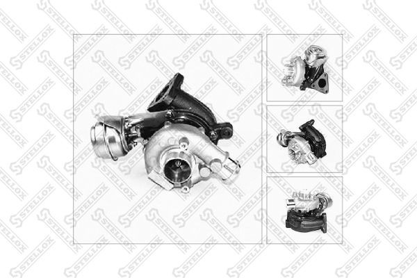 турбокомпрессор!\ Audi A4, VW Passat, Skoda Superb 1.9TDi 98> 10-80316-SX STELLOX