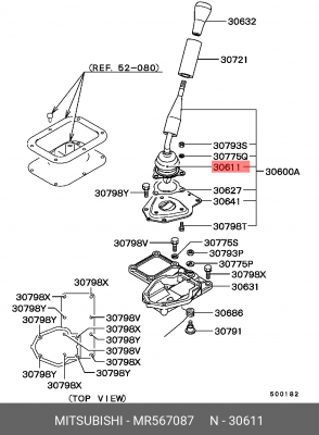 ПЫЛЬНИК ШРУСА MR567087 MR567087 MITSUBISHI