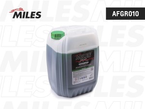Антифриз готов к применению G11 (зеленый, SUPER LONG LIFE COOLANT -40C) 10кг AFG AFGR010 MILES