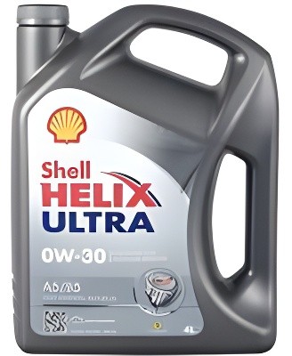 Масло моторное синтетическое SHELL Helix Ultra A5/B5 0W-30 4л 550040651(55004668 550040651 SHELL