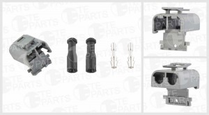 Разъём 2х контактный К-тация: 2-pin, 2 уплотнения 7760033 TE PARTS