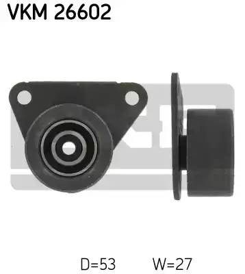 Ролик отклонит.ремня ГРМ VKM26602 SKF