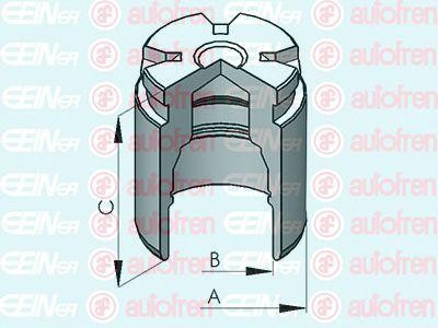 поршень суппорта!\ KIA Rio 11> D025530 AUTOFREN SEINSA