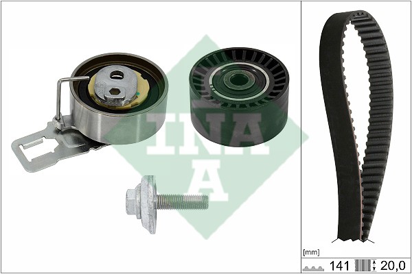 Комплект ГРМ FORD TOURNEO/TRANSIT CONNECT 1.5TDCi 530069810 530 0698 10 INA