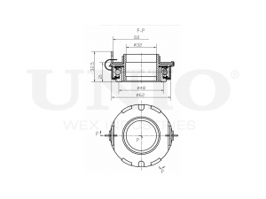 Муфта сцепления CLT-30001 UNIO