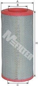 фильтр воздушный! H343 D162 d92\ Caterpillar New Holland A821 MFILTER AUTOMOTIVE FILTERS