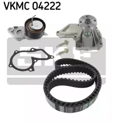 ремкомплект ГРМ с помпой! Ford Fiesta/Focus/Fusion VKMC 04222 SKF