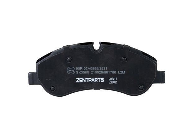 колодки дисковые передние! без датчика износа Ford Transit 2.2 TDCi 12> Z07411 ZENTPARTS