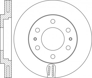 Диск тормозной RN3001 RN3001 NIBK