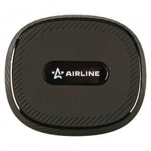 Держатель для телефона автомобильный в дефлектор магнитный обрезиненный прямоуго AEAG012 AIRLINE