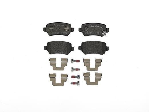 Колодки тормозные P59038 P59038 BREMBO
