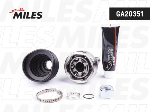 ШРУС наружный OPEL ASTRA/VECTRA 1.9D-3.2 02- (GKN 304383) GA20351 GA20351 MILES